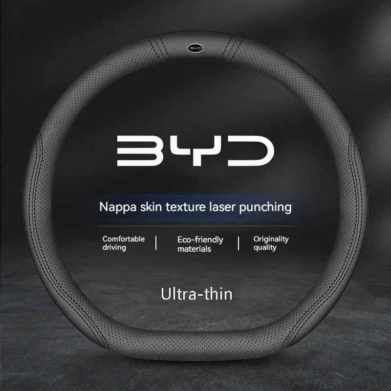 BYD Suede Anti-Slip Steering Wheel Cover