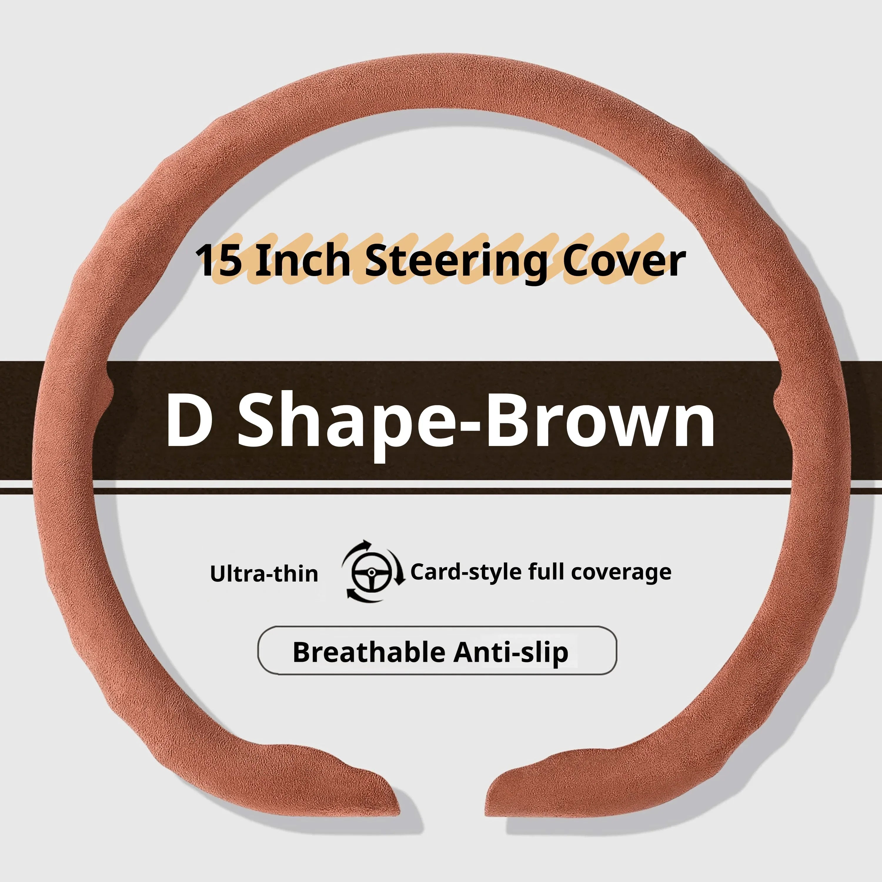 Genesis Ultrasuede Steering Wheel Cover