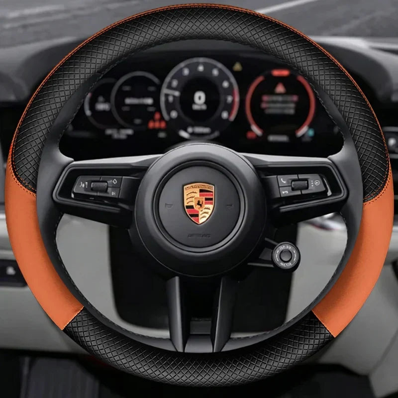 Porsche 8D Nappa Perforated Steering Wheel Cover