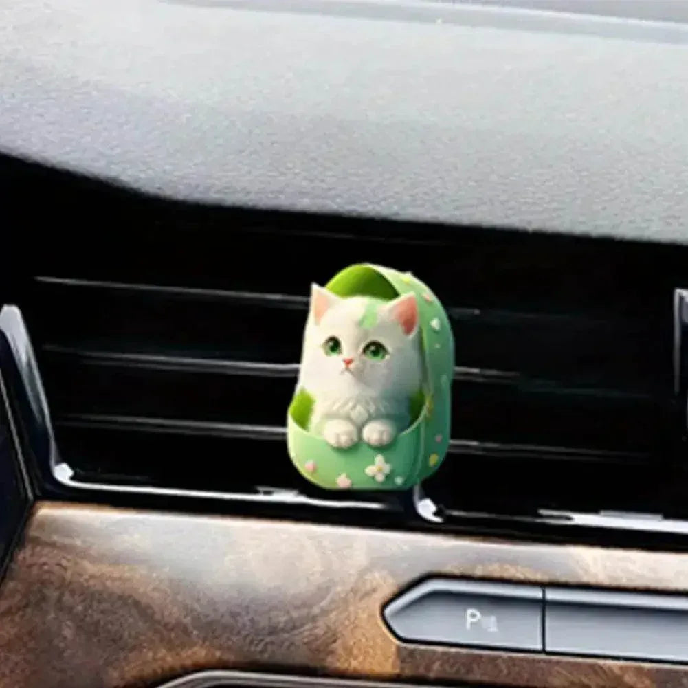 Cat Car Air Freshener Vent Clips
