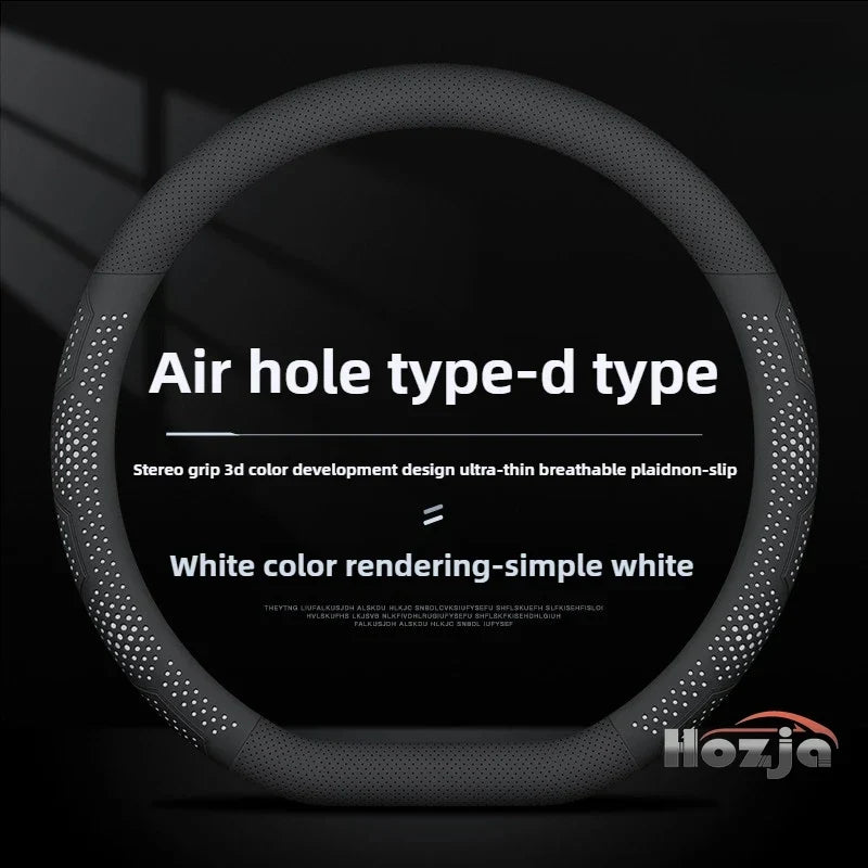 Leather Steering Wheel Cover for GAC EMZOOM GS3 GN8 GS8 GA8