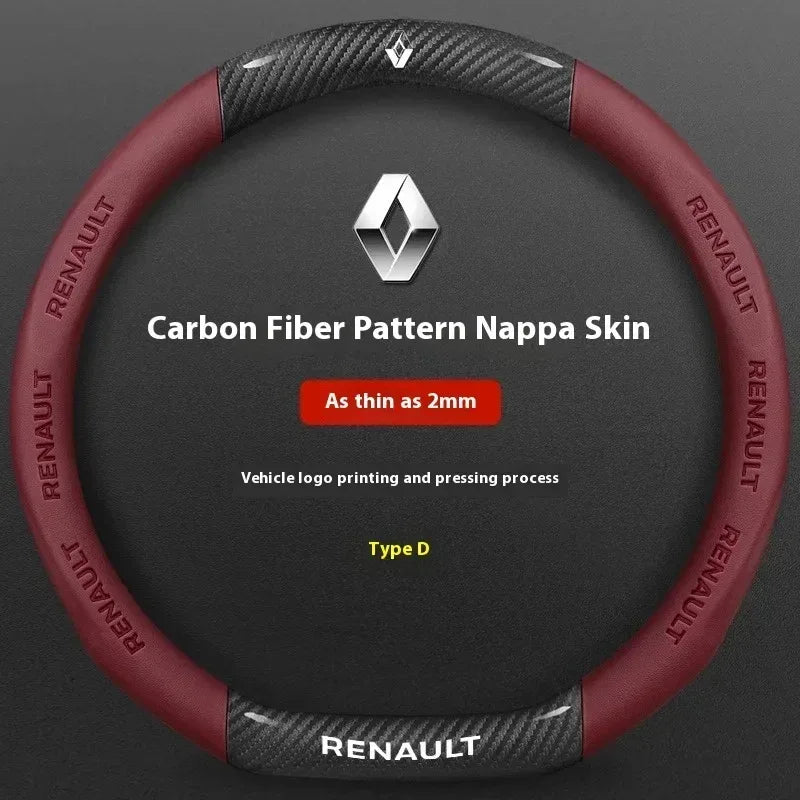 Renault Carbon Fiber Steering Wheel Cover