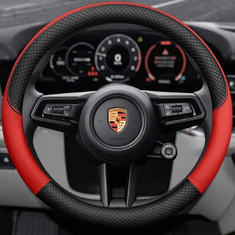 Porsche 8D Nappa Perforated Steering Wheel Cover