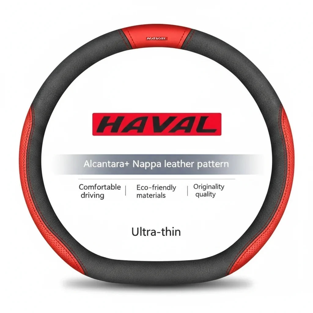 Haval Suede Leather Steering Wheel Cover
