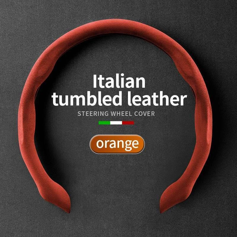 Suede Anti-Slip Ultra-Thin Steering Wheel Cover