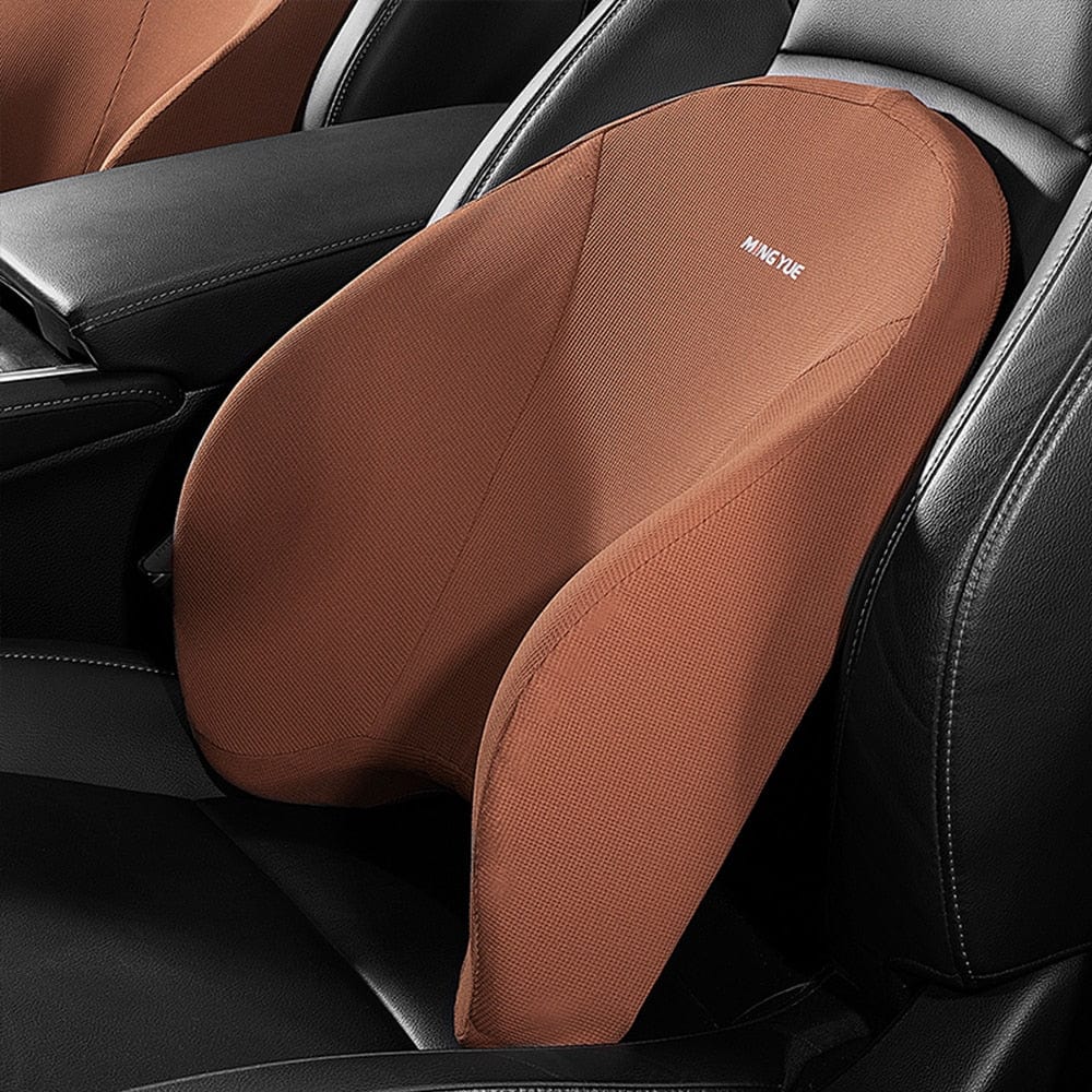 Memory Foam Car Lumbar Headrest Neck and Back Support Pillow