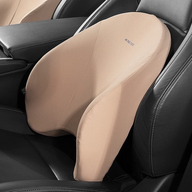 Memory Foam Car Lumbar Headrest Neck and Back Support Pillow